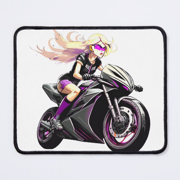 Item preview, Bikerlady out for a ride designed and sold by BADESIGNZZ.