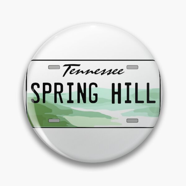 Item preview, Spring Hill Tennessee License Plate designed and sold by Decal Mania.