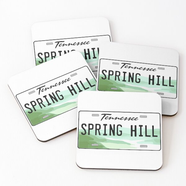 Item preview, Spring Hill Tennessee License Plate designed and sold by Decal Mania.