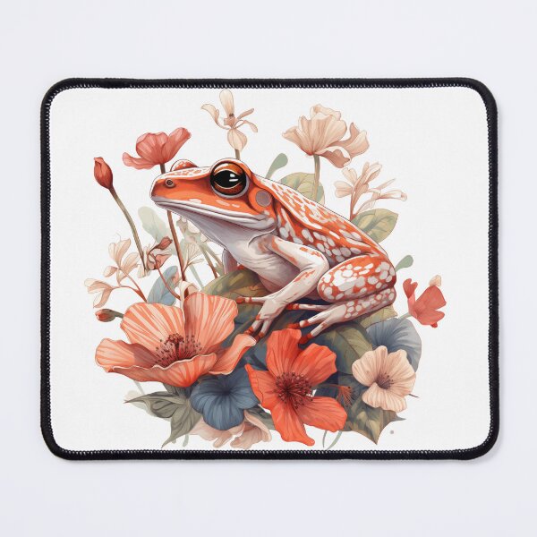 Item preview, Frog and florals designed and sold by *~*MagicCorner*~*.
