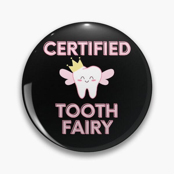 Item preview, certified tooth fairy designed and sold by Jadie Barnhart.