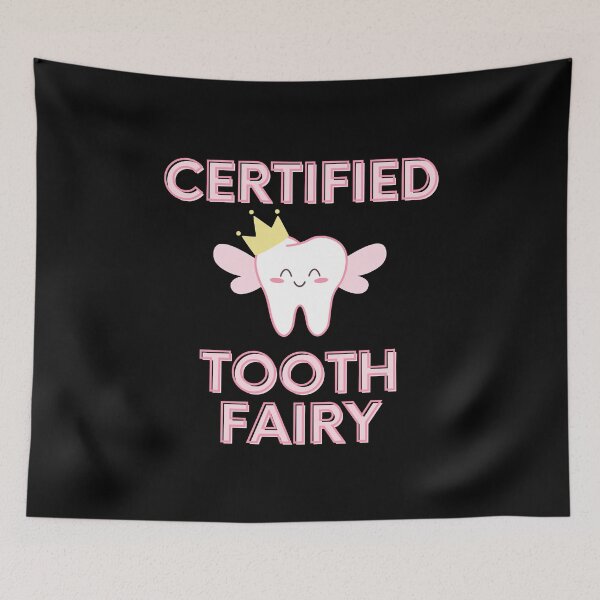 Item preview, certified tooth fairy designed and sold by Jadie Barnhart.