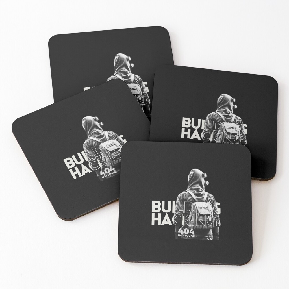 Item preview, Coasters (Set of 4) designed and sold by BuildingHacking.