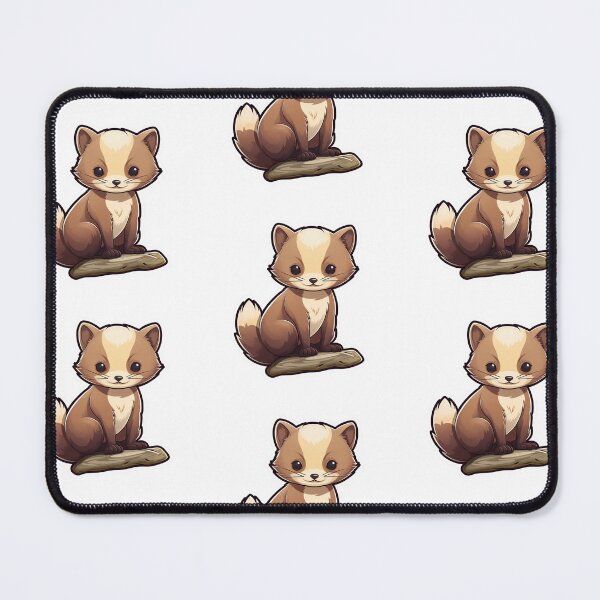 Item preview, Pine Martin Kawaii UK Animal Inspired Art and Stickers designed and sold by CDC40.