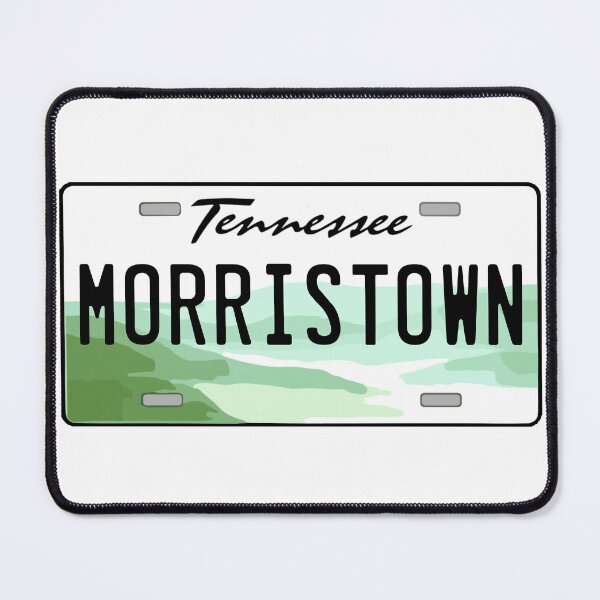 Item preview, Morristown Tennessee License Plate designed and sold by Decal Mania.