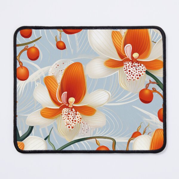 Item preview, Orchid Tile 17: Masquerade in Bloom, Spotted and Striped Exotica in Vibrant Hues designed and sold by TheBrainArt.