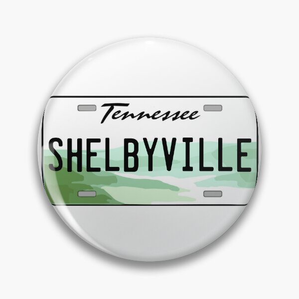Item preview, Shelbyville Tennessee License Plate designed and sold by Decal Mania.