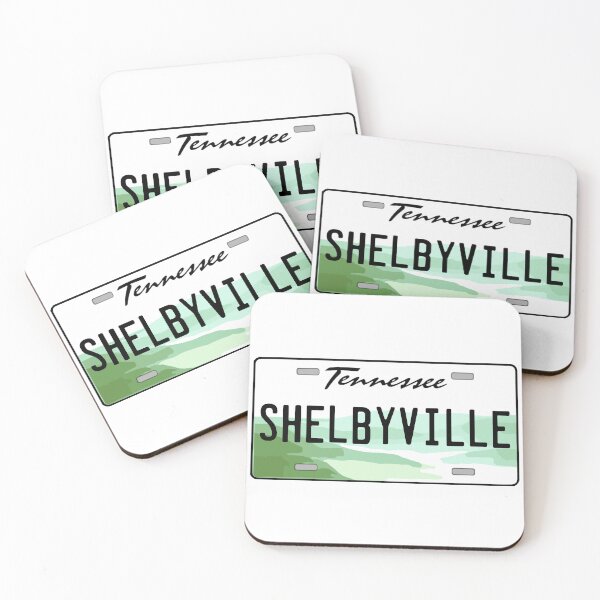 Item preview, Shelbyville Tennessee License Plate designed and sold by Decal Mania.