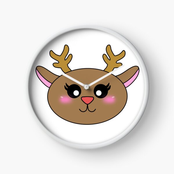 Item preview, Cute red nose Reindeer illustration  designed and sold by FlaviaDesenha.