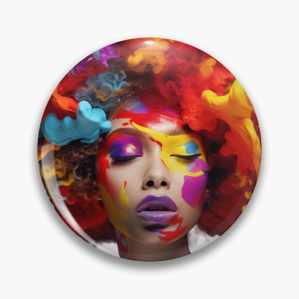 Item preview, Colorful Woman designed and sold by Thingsnsich.