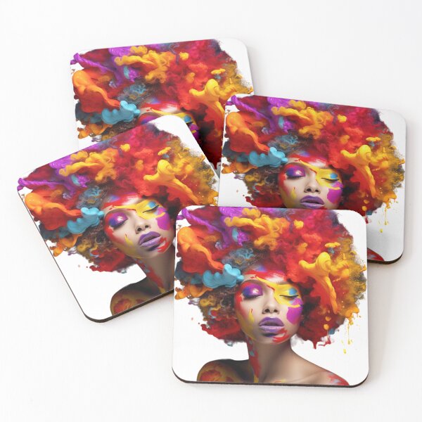 Item preview, Colorful Woman designed and sold by Thingsnsich.