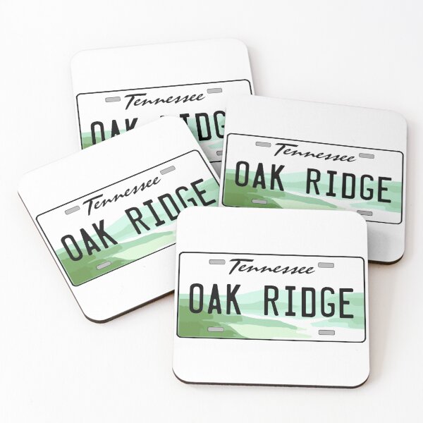 Item preview, Oak Ridge Tennessee License Plate designed and sold by Decal Mania.