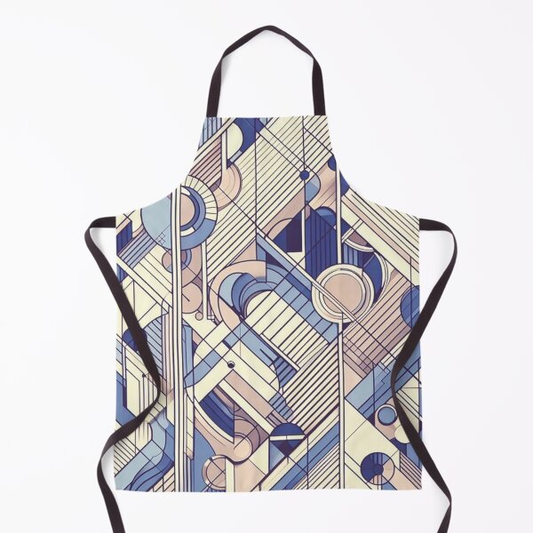 Item preview, Geometric abstraction. Minimalistic style. Blue 3 designed and sold by Cute-Forever.