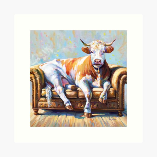 Item preview, Jour de congé de la vache designed and sold by LeonDevenice.