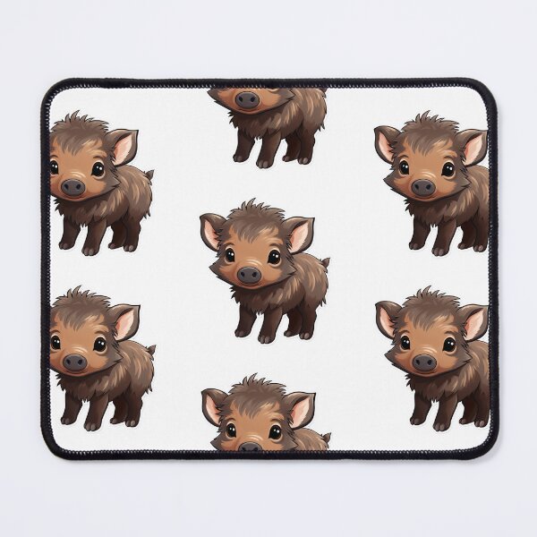Item preview, Wild Boar Kawaii UK Animal Inspired Art and Stickers designed and sold by CDC40.