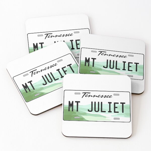 Item preview, Mount Juliet Tennessee License Plate designed and sold by Decal Mania.