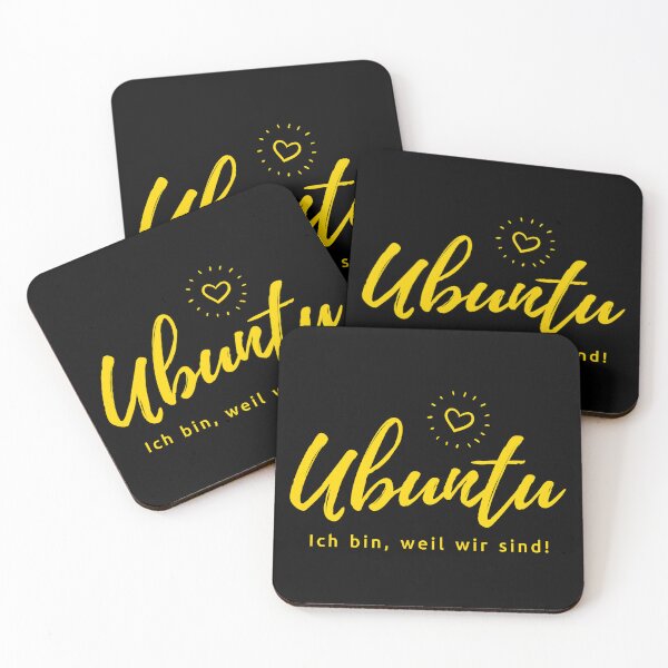 Item preview, UBUNTU - I am because we are! designed and sold by kuhlartde.