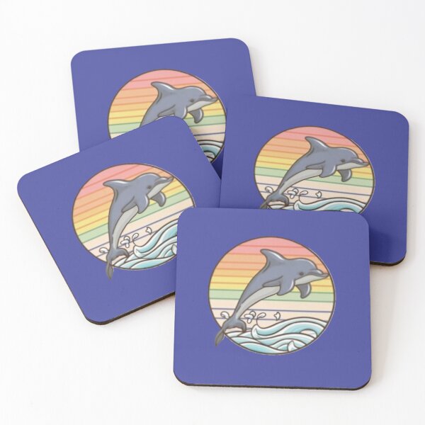 Item preview, Dolphin Flips In The Waves designed and sold by MyTshirtArt.