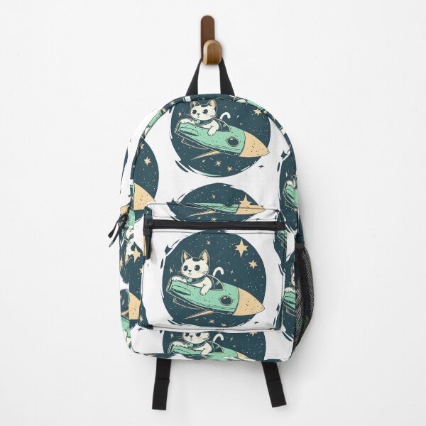 Item preview, Space rocket cat designed and sold by TheRealmWithin.