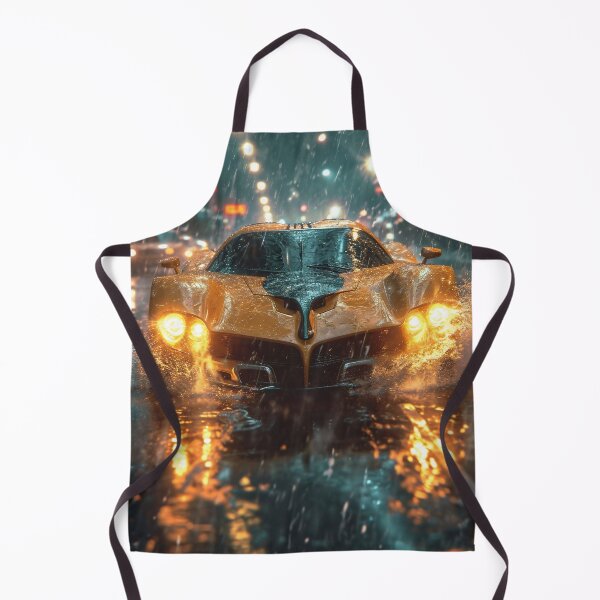 Item preview, Neon Soaked Speed: A Rain-Drenched Night in the City designed and sold by oanaunciuleanu.