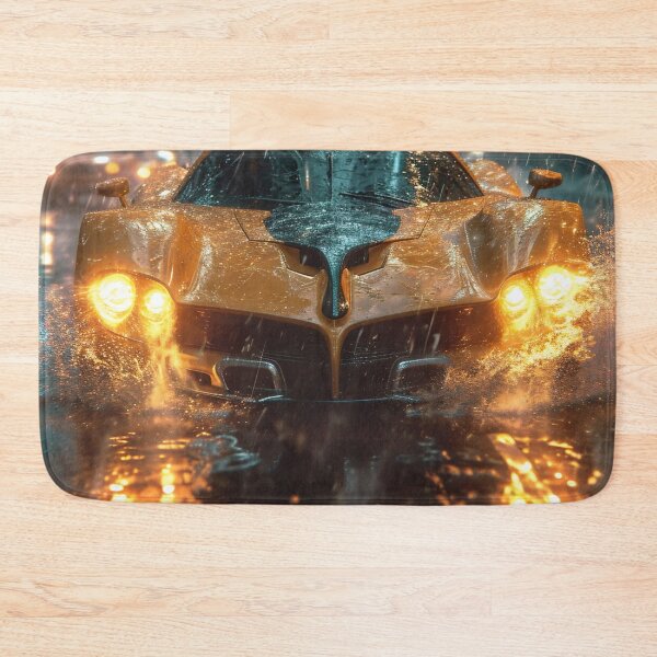 Item preview, Neon Soaked Speed: A Rain-Drenched Night in the City designed and sold by oanaunciuleanu.