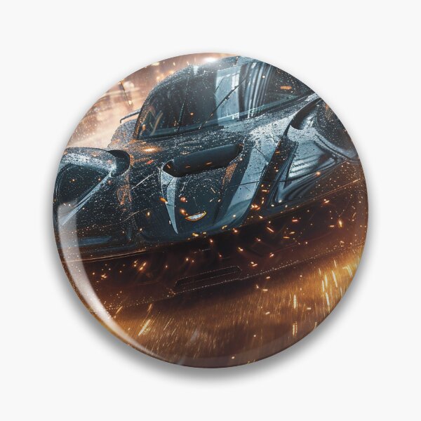 Item preview, Neon Soaked Speed: A Rain-Drenched Night in the City designed and sold by oanaunciuleanu.