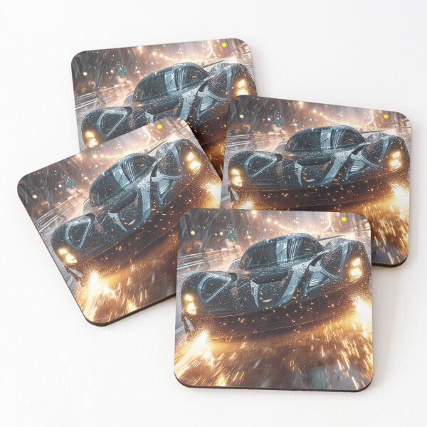 Item preview, Neon Soaked Speed: A Rain-Drenched Night in the City designed and sold by oanaunciuleanu.