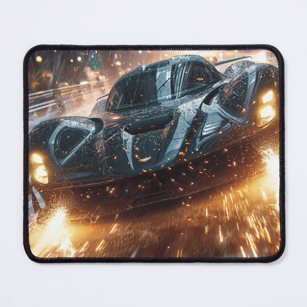 Item preview, Neon Soaked Speed: A Rain-Drenched Night in the City designed and sold by oanaunciuleanu.