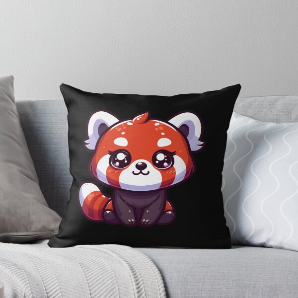 Item preview, Playful Red Panda Cartoon designed and sold by ArtfulWeave.