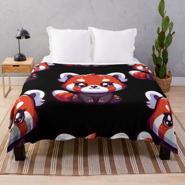 Item preview, Playful Red Panda Cartoon designed and sold by ArtfulWeave.