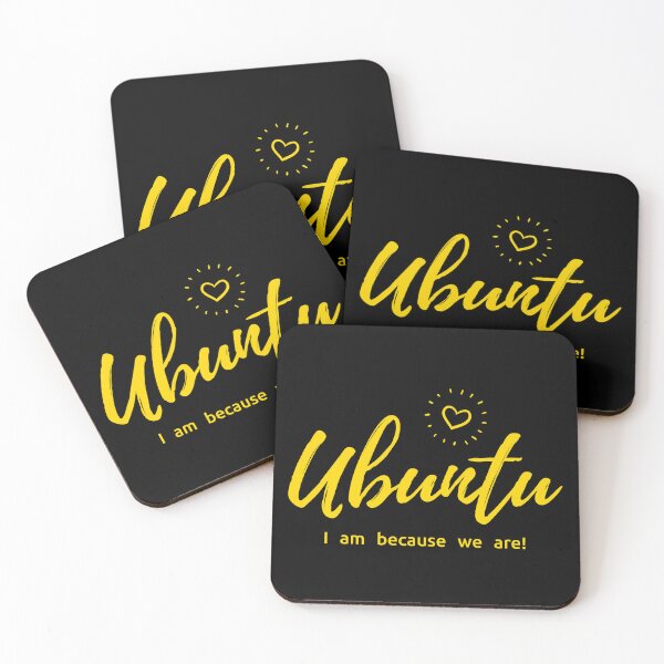 Item preview, UBUNTU - I am because we are! designed and sold by kuhlartde.