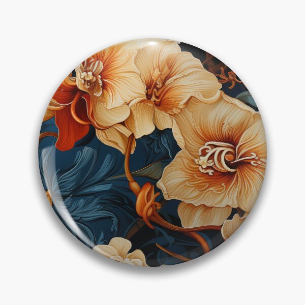 Item preview, Orchid Tile 20: Masquerade in Bloom, Spotted and Striped Exotica in Vibrant Hues designed and sold by TheBrainArt.