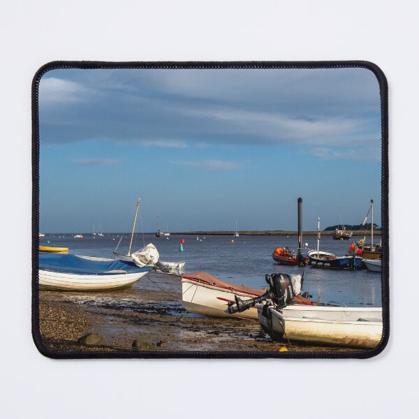 Item preview, Beached boats at low tide in wells-next-the-sea designed and sold by yackers1.