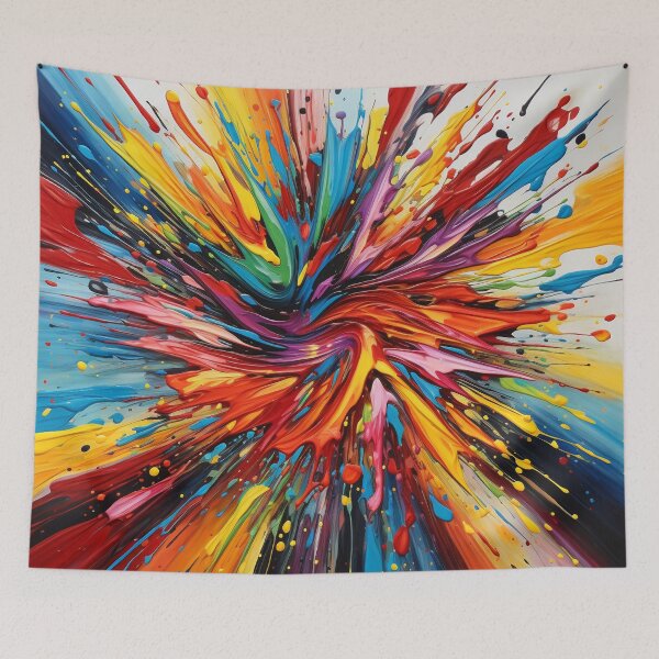 Item preview, Vibrant Fusion designed and sold by PrintifyWorld.