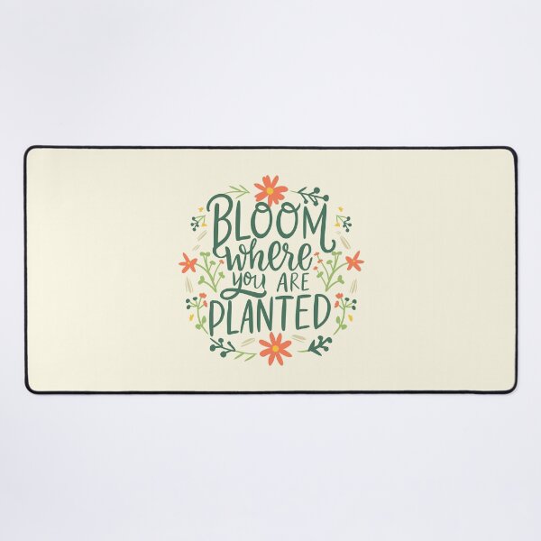Item preview, Bloom Where You Are Planted Floral designed and sold by PMCreative.