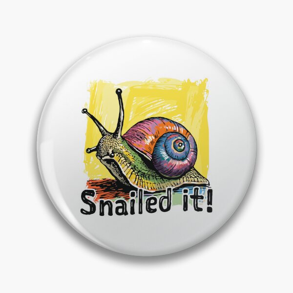 Item preview, Snailed it! || Snail Pop Art designed and sold by MadSwellDesigns.