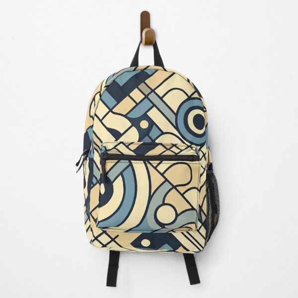 Item preview, Geometric abstraction. Minimalistic style Blue 4 designed and sold by Cute-Forever.