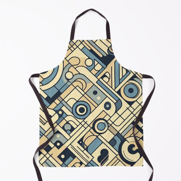 Item preview, Geometric abstraction. Minimalistic style Blue 4 designed and sold by Cute-Forever.