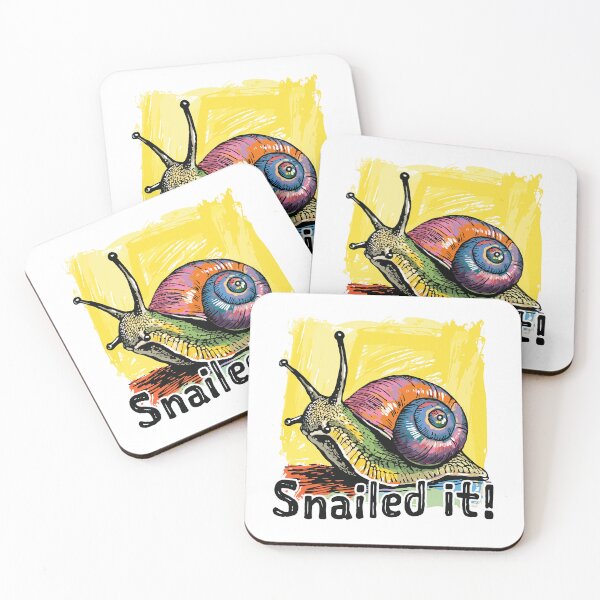 Item preview, Snailed it! || Snail Pop Art designed and sold by MadSwellDesigns.