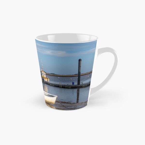 Item preview, Beached rowing boat at low tide in Wells-next-the-sea harbour designed and sold by yackers1.