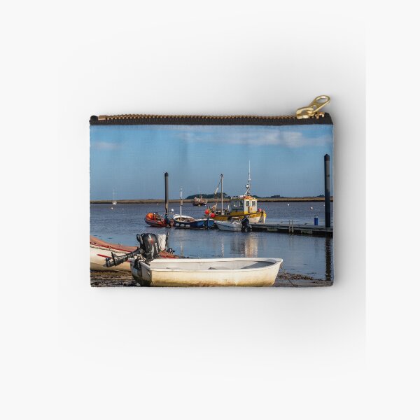 Item preview, Beached rowing boat at low tide in Wells-next-the-sea harbour designed and sold by yackers1.