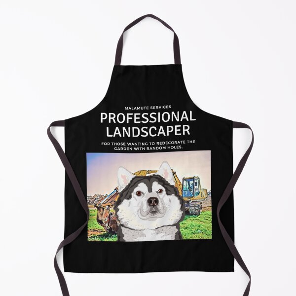 Item preview, Malamute Professional Landscaper designed and sold by Katora7.