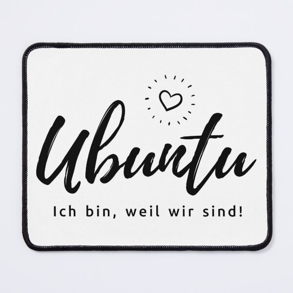 Item preview, UBUNTU - I am because we are! designed and sold by kuhlartde.