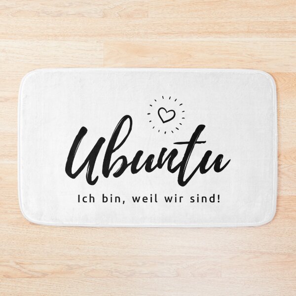 Item preview, UBUNTU - I am because we are! designed and sold by kuhlartde.