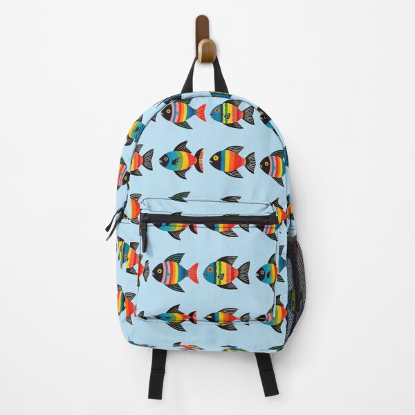 Item preview, Funky Rainbow Fish designed and sold by Woop Woop .