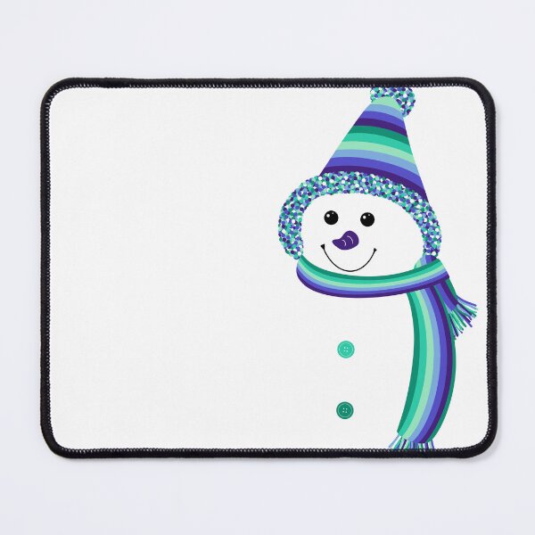 Item preview, Gay Men's Pride Snowman Snowperson Blue White Green designed and sold by JoyfulJen.