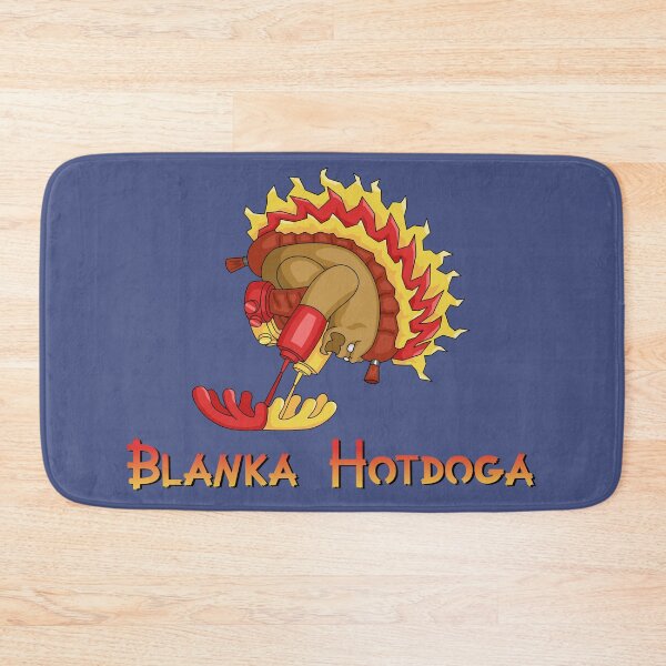 Item preview, Street Fooder Blanka Hotdoga Action designed and sold by StreetFoodStyle.