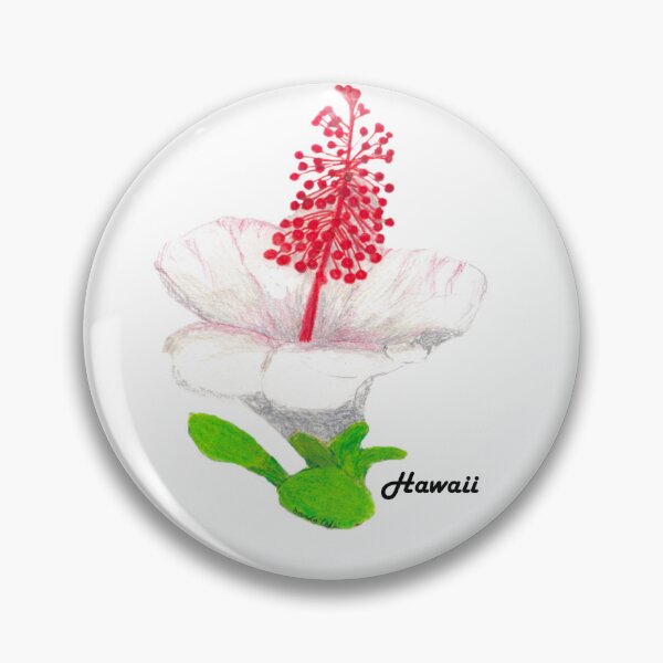 Item preview, 50 States 50 Flowers, Hawaii designed and sold by sandrahlee.