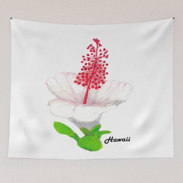 Item preview, 50 States 50 Flowers, Hawaii designed and sold by sandrahlee.