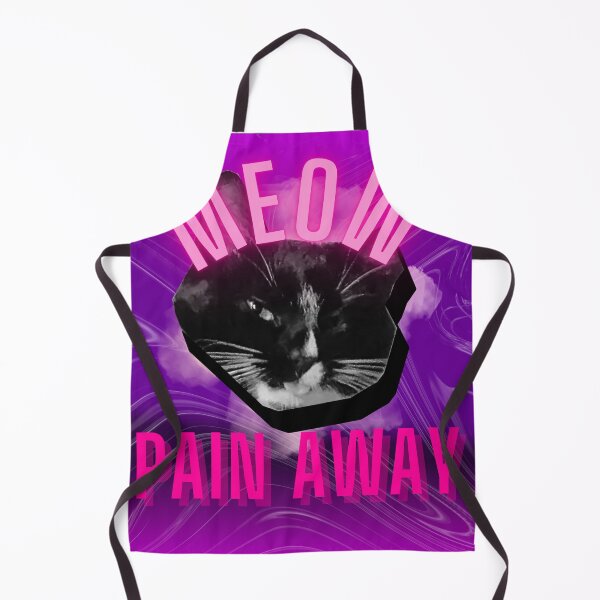 Item preview, MEOW PAIN AWAY MEME FUNNY designed and sold by Mihuk.